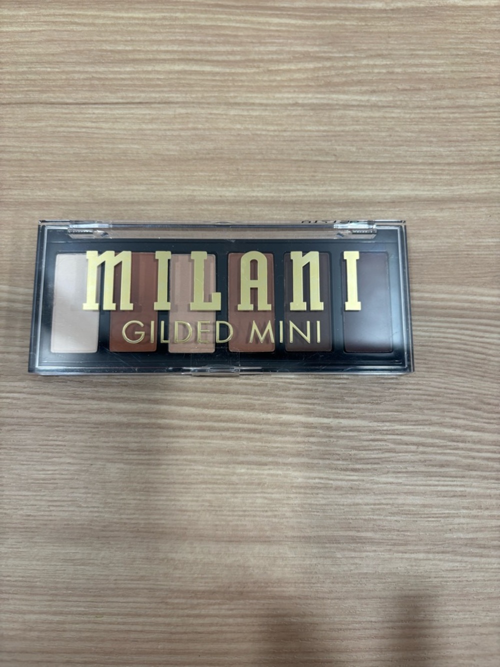 Milani Gilded Mini Eyeshadow Palette - 6 pan.  110  Whiskey Business nwt $6
